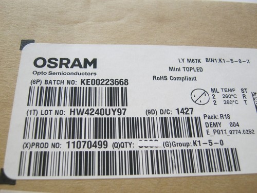 Led giallo 587nm 120 - led, 120°